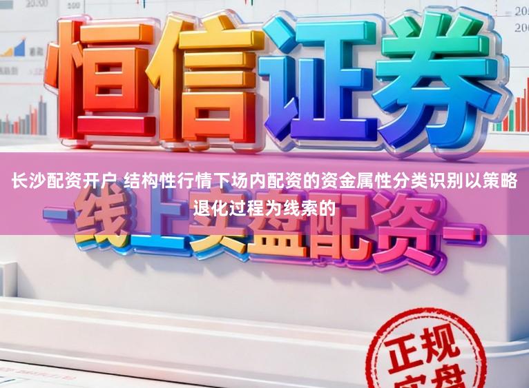 长沙配资开户 结构性行情下场内配资的资金属性分类识别以策略退化过程为线索的